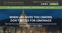 Desktop Screenshot of grubblawgroup.com